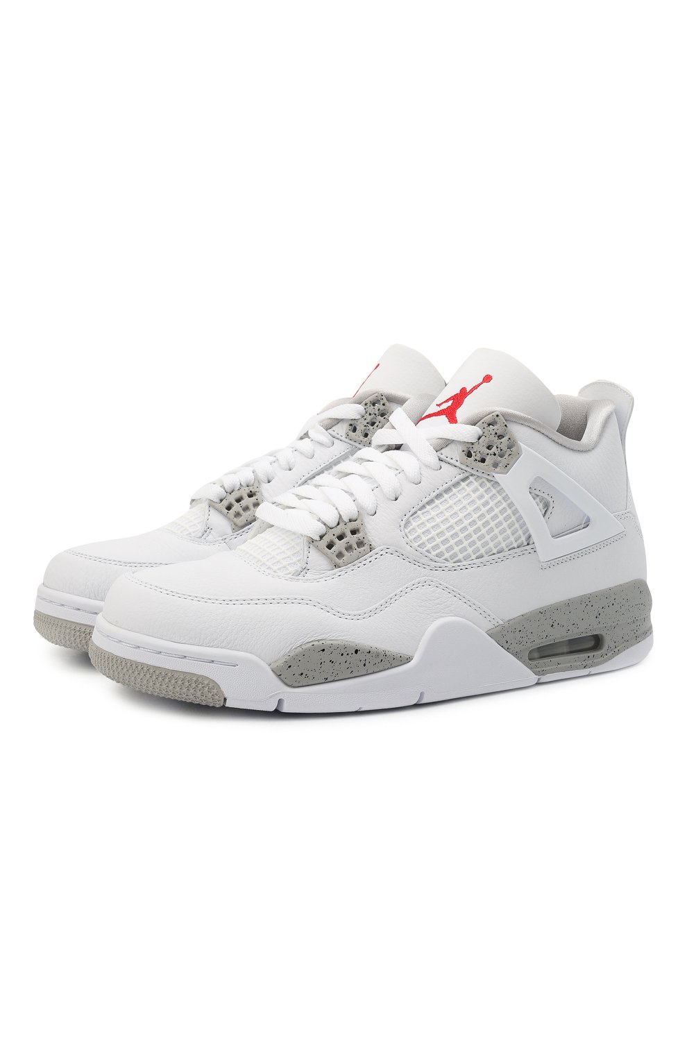 Кеды air jordan 4 retro white oreo NIKELAB, арт. CT8527-100, фото 1