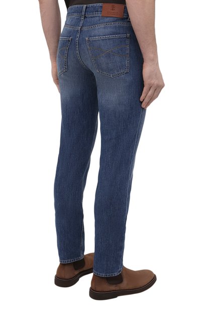 Джинсы traditional fit BRUNELLO CUCINELLI, арт. M0Z37B2210, фото 4