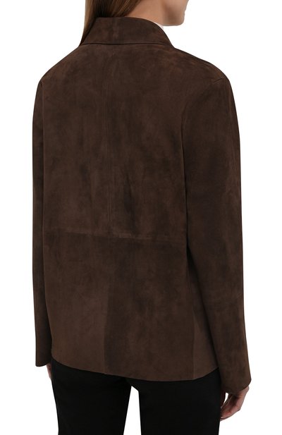 Замшевый жакет INES&MARECHAL, арт. FRACAS AGNEAU VEL0URS, фото 4