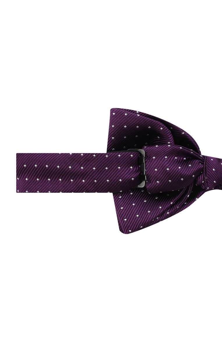 Мужской шелковый галстук-бабочка LANVIN фиолетового цвета, арт. 1309/B0W TIE | Фото 3 (Материал: Текстиль, Шелк; Статус проверки: Проверена категория, Проверено; Региональные ограничения белый список (Axapta Mercury): RU; Материал сплава: Проставлено, Проверено; Нос: Не проставлено)