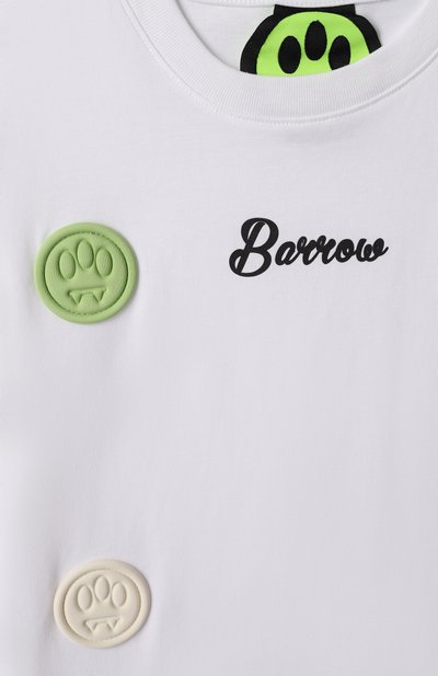 Хлопковая футболка BARROW, арт. S5BKJGTH112, фото 3