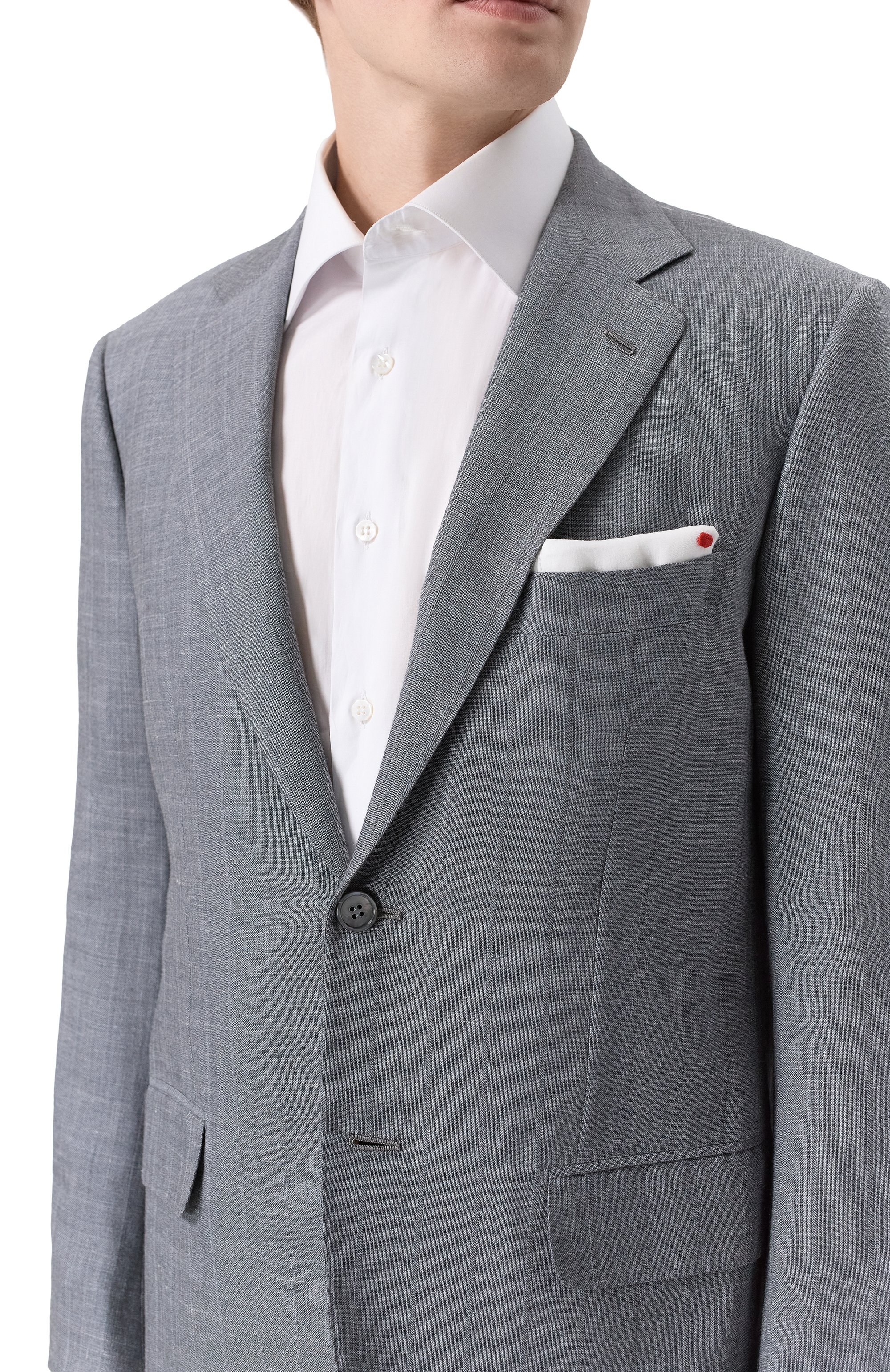 Костюм из кашемира и шелка KITON, арт. UA81K0600E15, фото 6