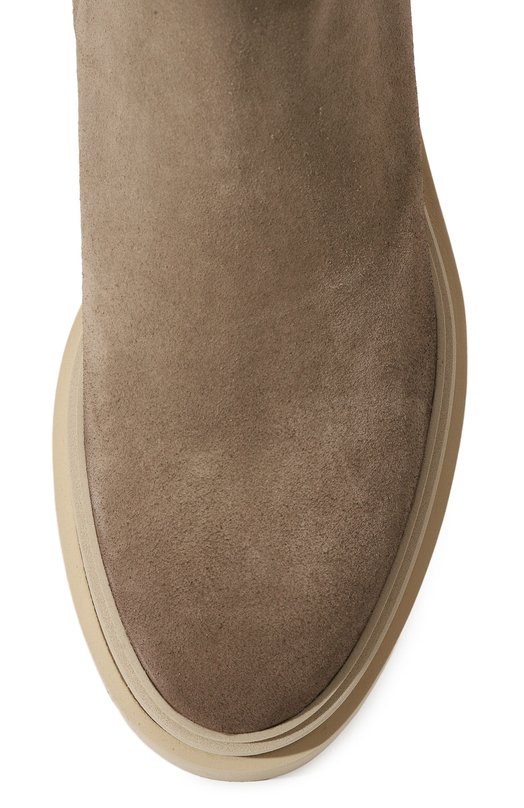 Замшевые полусапоги Santoni WTEG71104G0MTHI0 Бежевый  WTEG71104G0MTHI0 Фото 6