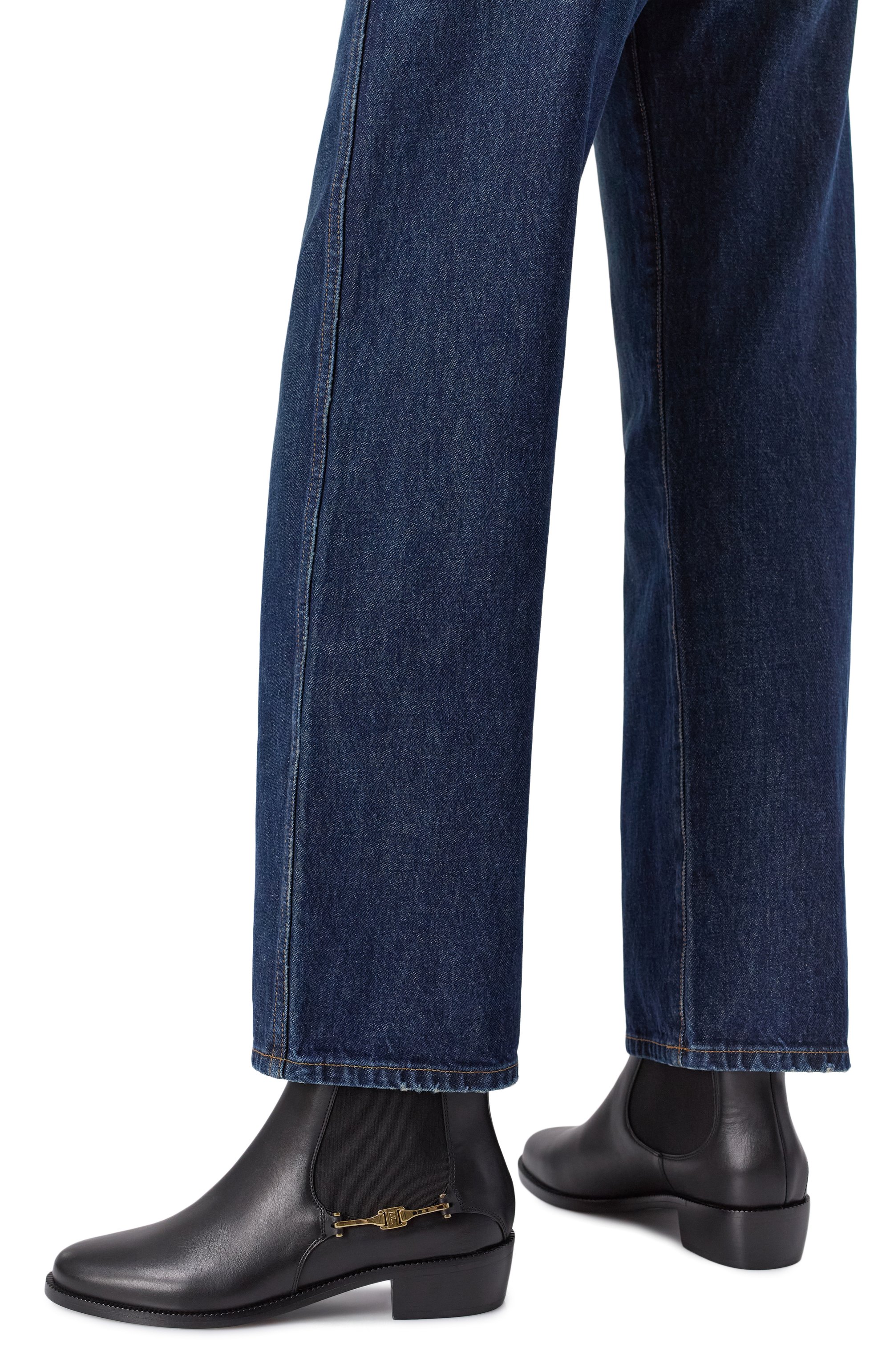 Замшевые челси f buckle FERRAGAMO, арт. 01K234/784, фото 2