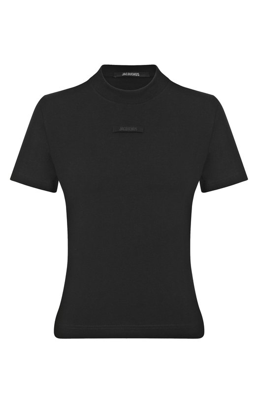Хлопковая футболка Jacquemus 24ETSW00133/AJ00124 Чёрный 24ETSW00133/AJ00124
