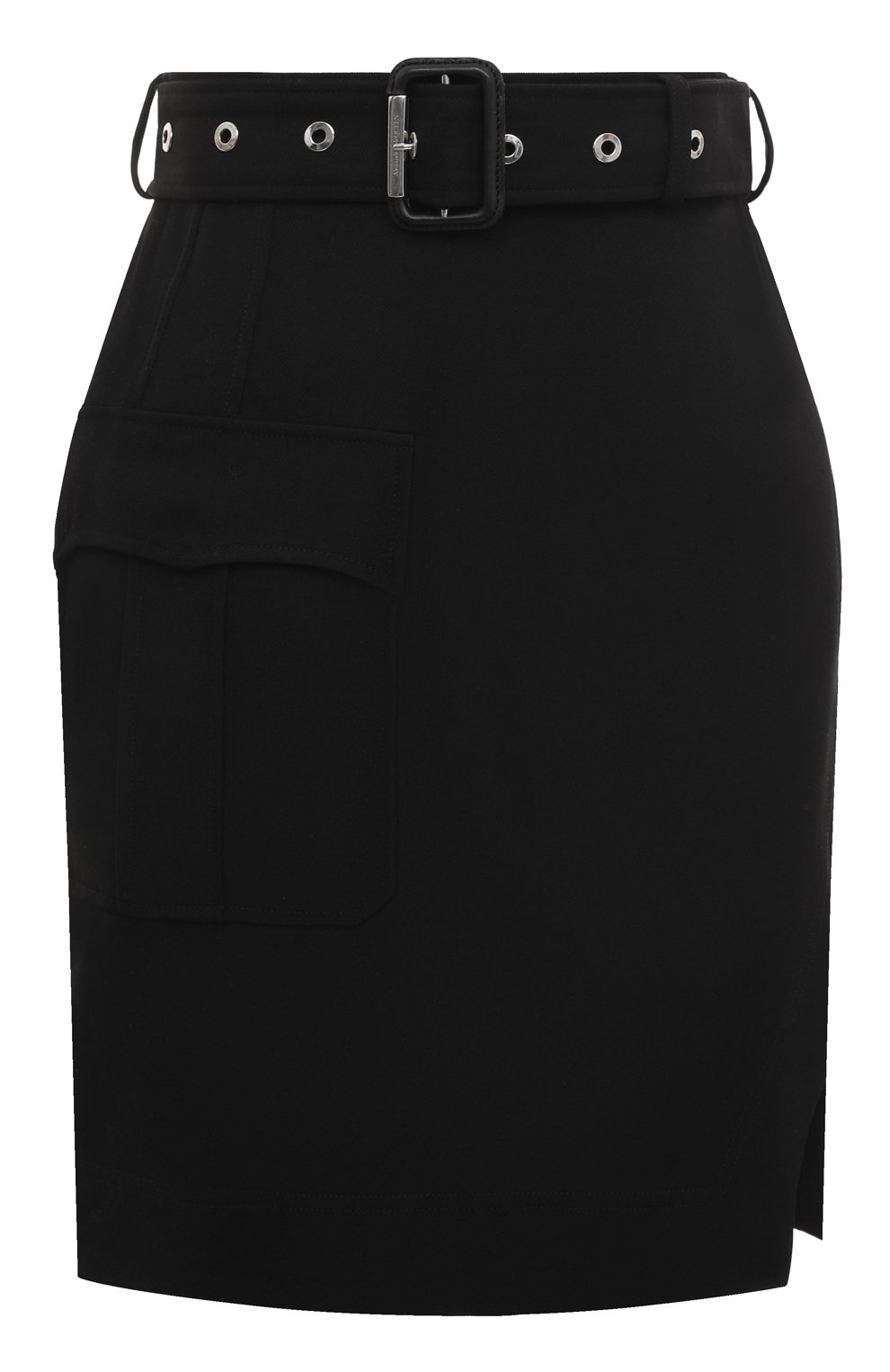 Юбка из шерсти и хлопка ALEXANDER MCQUEEN, �арт. 734235, фото 1