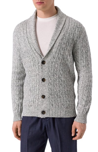 Хлопковый кардиган KITON, арт. UMK067002, фото 3