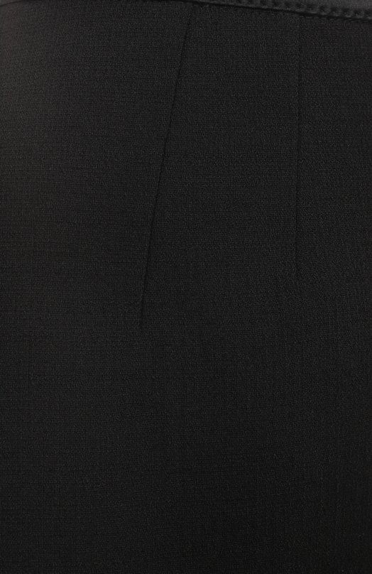Юбка из шерсти и шелка Dolce & Gabbana F4BBPT/FUBD2 Чёрный  F4BBPT/FUBD2 Фото 6