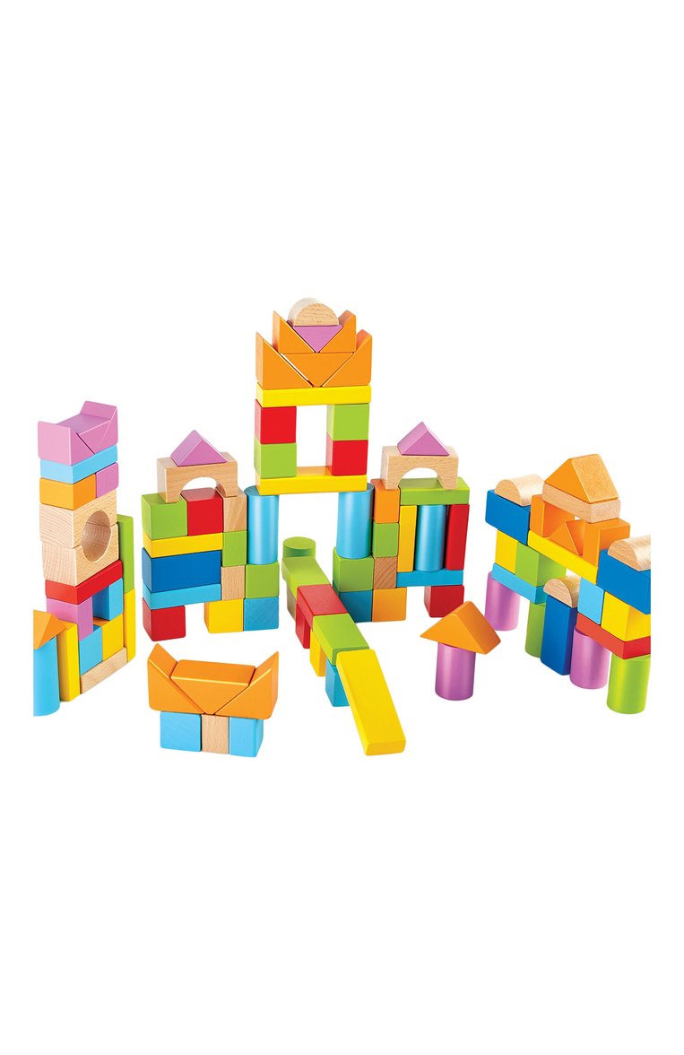 Игрушка Конструктор Кубики HAPE детского разноцветного цвета — купить в ...