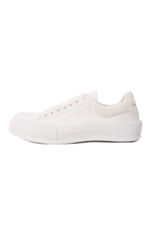 фото Текстильные кеды deck plimsoll alexander mcqueen