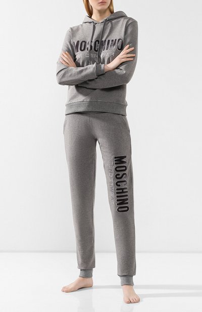 Хлопковые джоггеры MOSCHINO, арт. A4308/9001, фото 2
