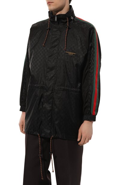 Куртка GUCCI черного цвета по цене 230400 руб., арт. 618891 ZAENY, фото 3 Куртка GUCCI, арт. 618891 ZAENY, фото 3