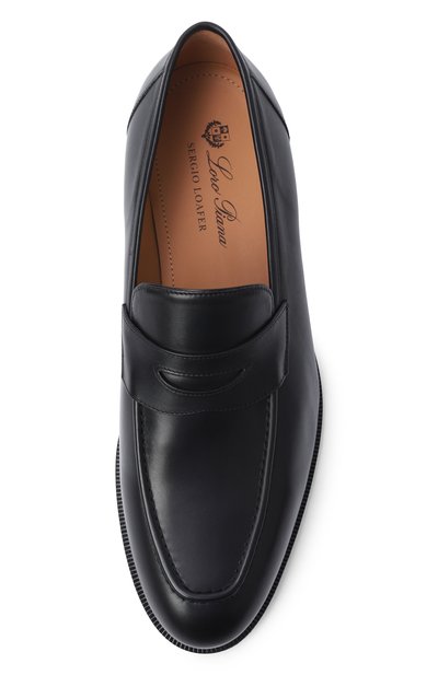 Кожаные пенни-лоферы sergio LORO PIANA, арт. FA06135, фото 5