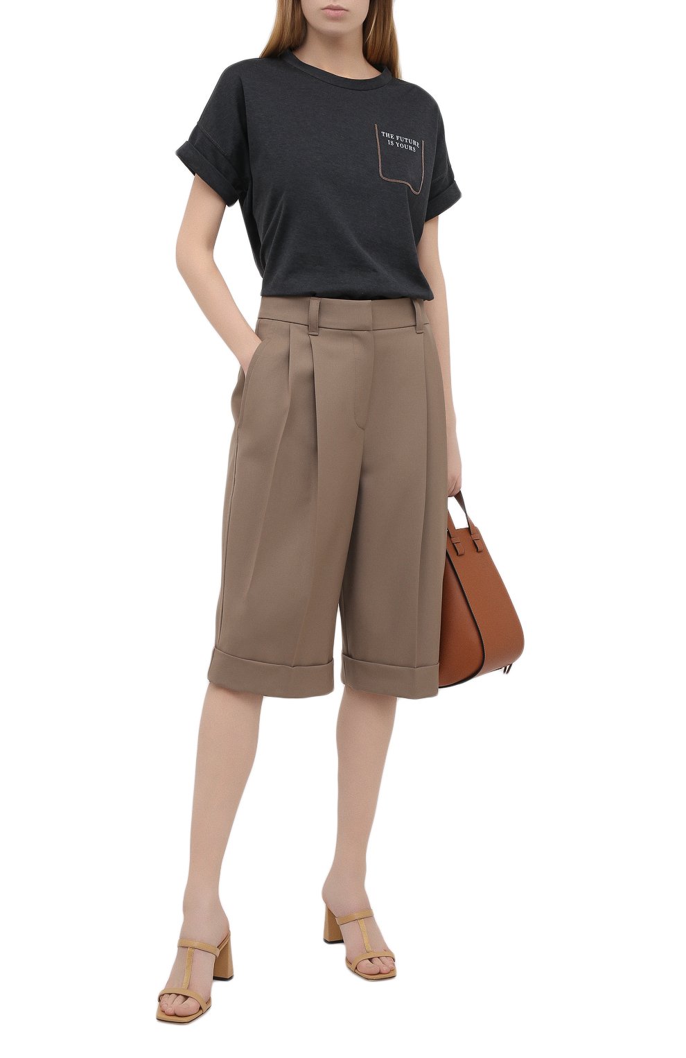 Шерстяные шорты BRUNELLO CUCINELLI, арт. MA171P7322, фото 2