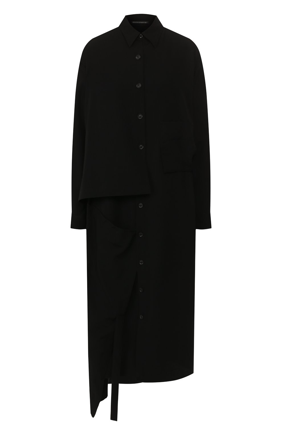 Ше рстяное платье YOHJI YAMAMOTO, арт. NC-D04-100, фото 1