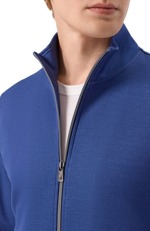 Хлопковая толстовка Capobianco 20M451.BL00. Синий  20M451.BL00. Фото 5