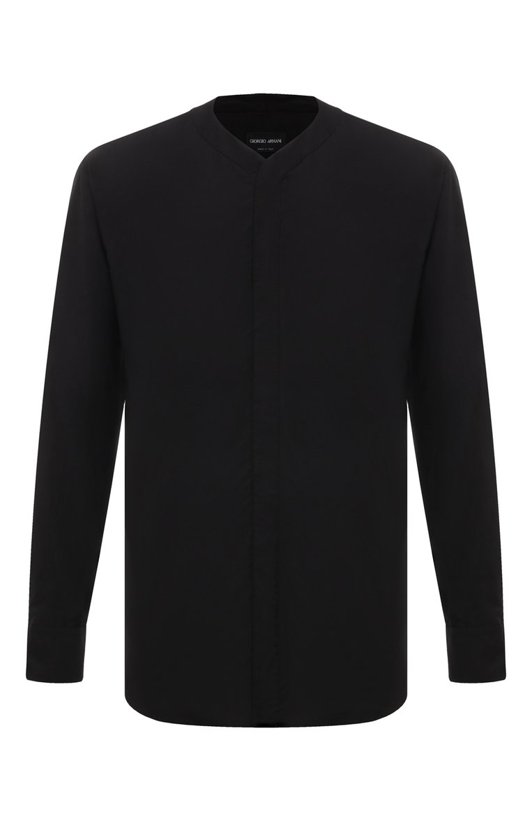 Рубашка из хлопка и шелка GIORGIO ARMANI, арт. GM000225/TE11313, фото 1