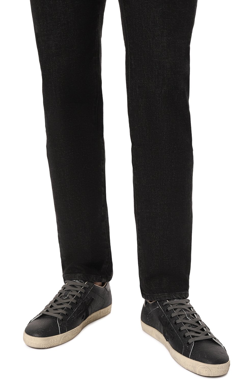 Кожаные кеды steven PREMIATA, арт. STEVEN/VAR 6648, фото 3