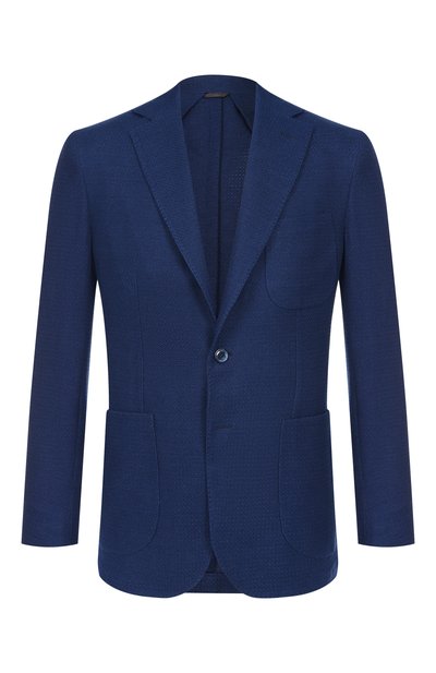 Мужской пиджак из хлопка и льна MVST, арт. 9111