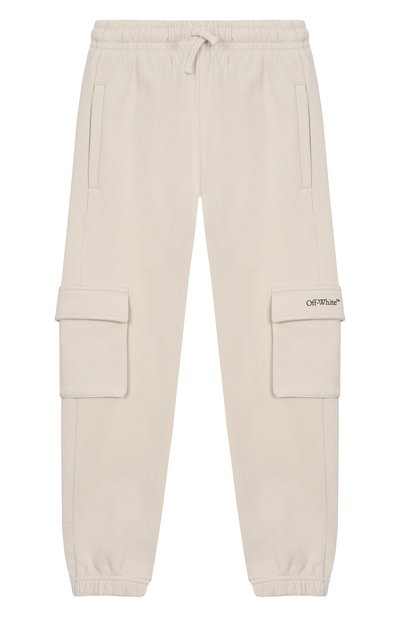 Хлопковые джоггеры OFF-WHITE, арт. 0BCH005S25FLE001/4-12, фото 1