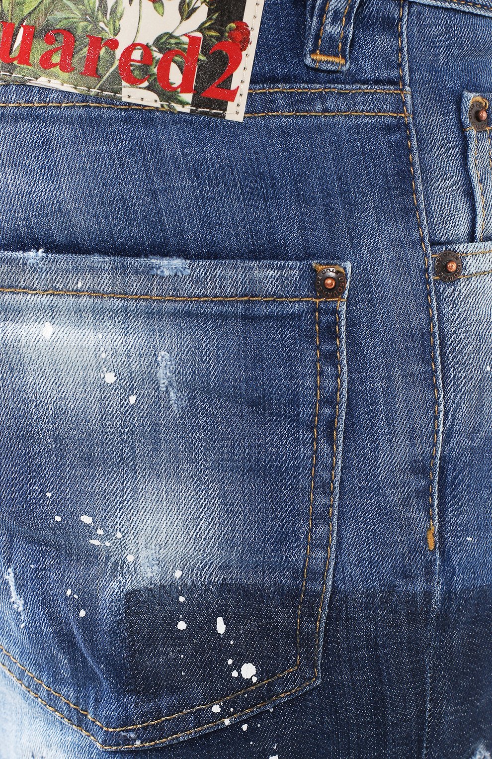 Джинсы прямого кроя DSQUARED2, арт. S71LB0604/S30342, фото 5