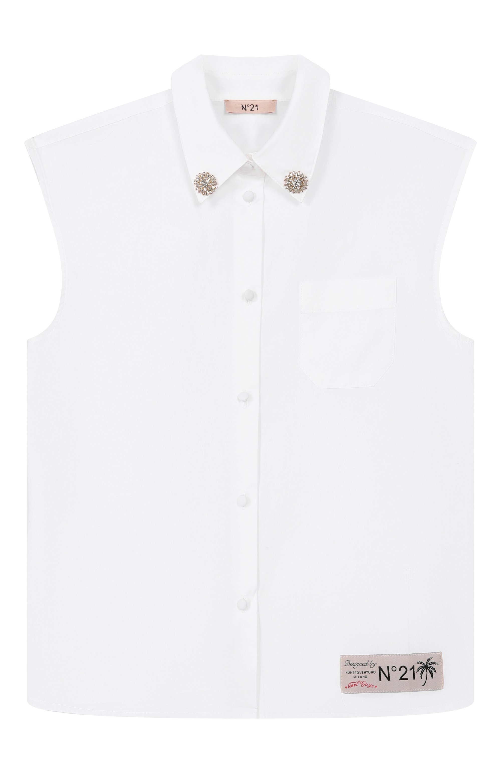 Хлопковая рубашка N21, арт. N210AV/N0417, фото 1