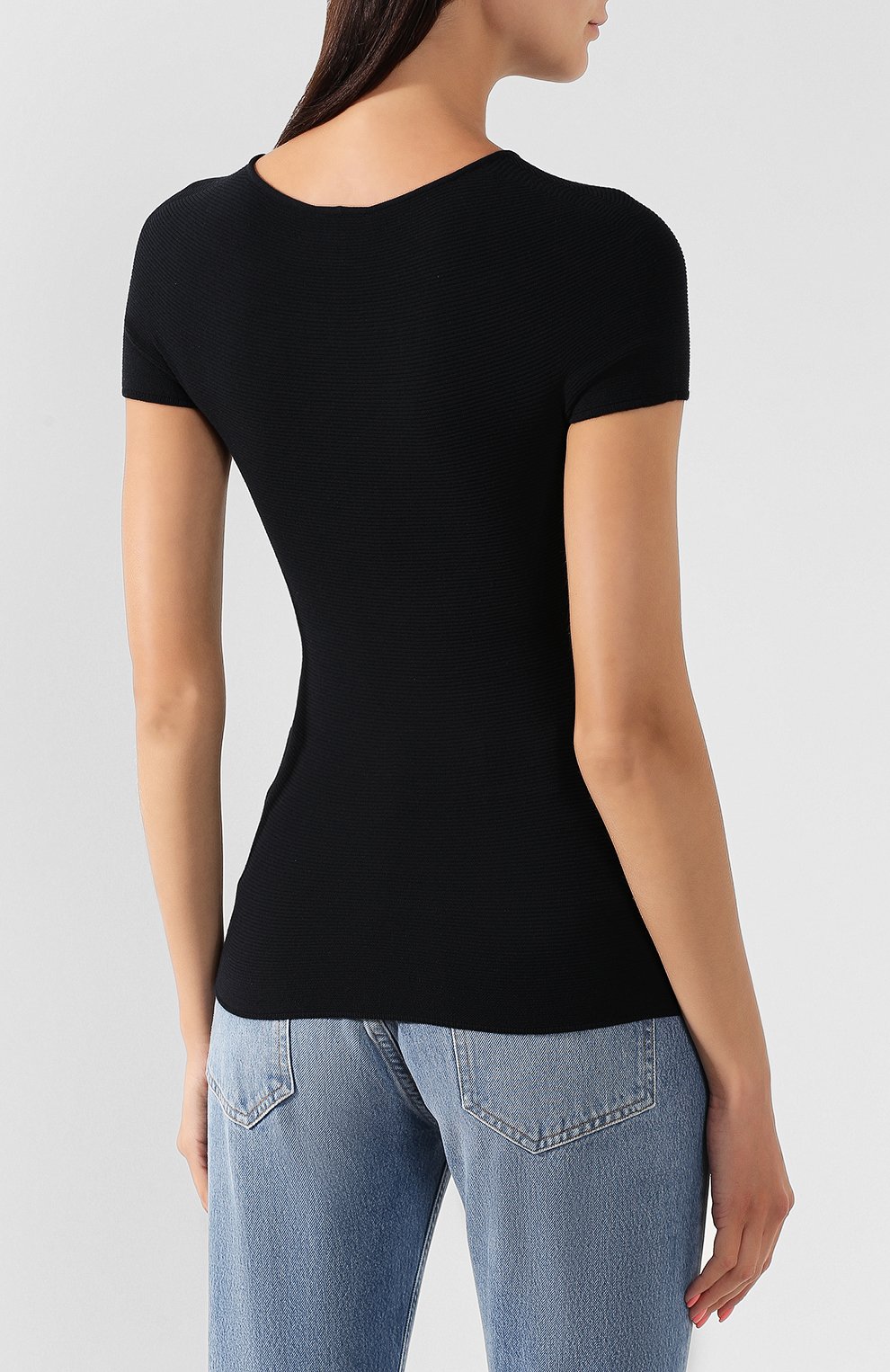 Футболка из вискозы GIORGIO ARMANI, арт. 8NAM32/AM05Z, фото 4