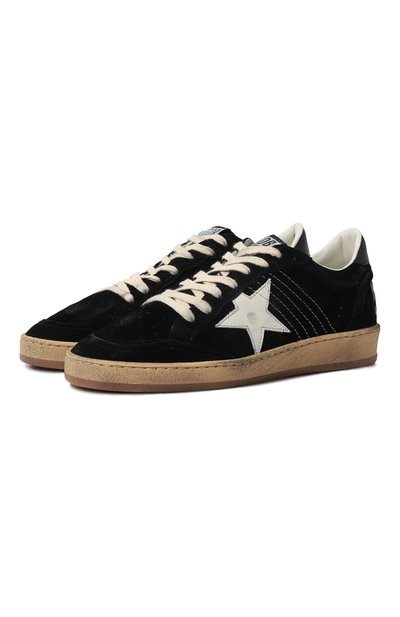 Замшевые кеды ballstar GOLDEN GOOSE DELUXE BRAND, арт. GWF00117.F003246, фото 1