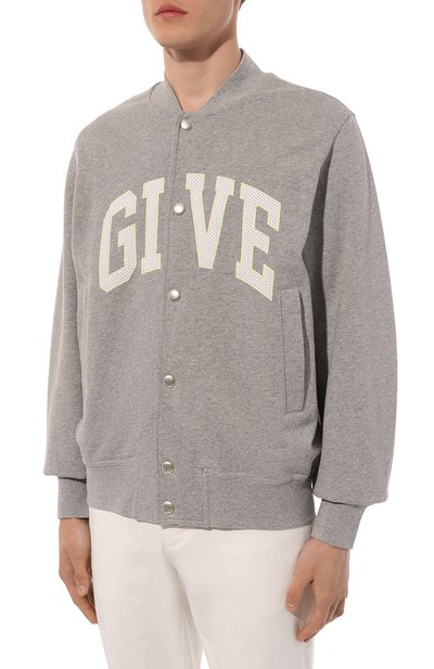 Хлопковый бомбер GIVENCHY, арт. BM017J/3YMW, фото 3