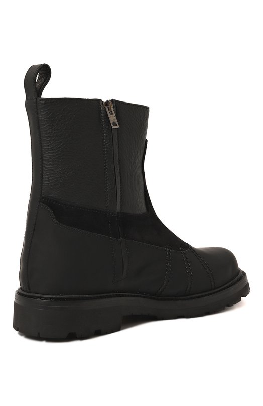 Комбинированные полусапоги Andrea Ventura Firenze Чёрный, фото 5