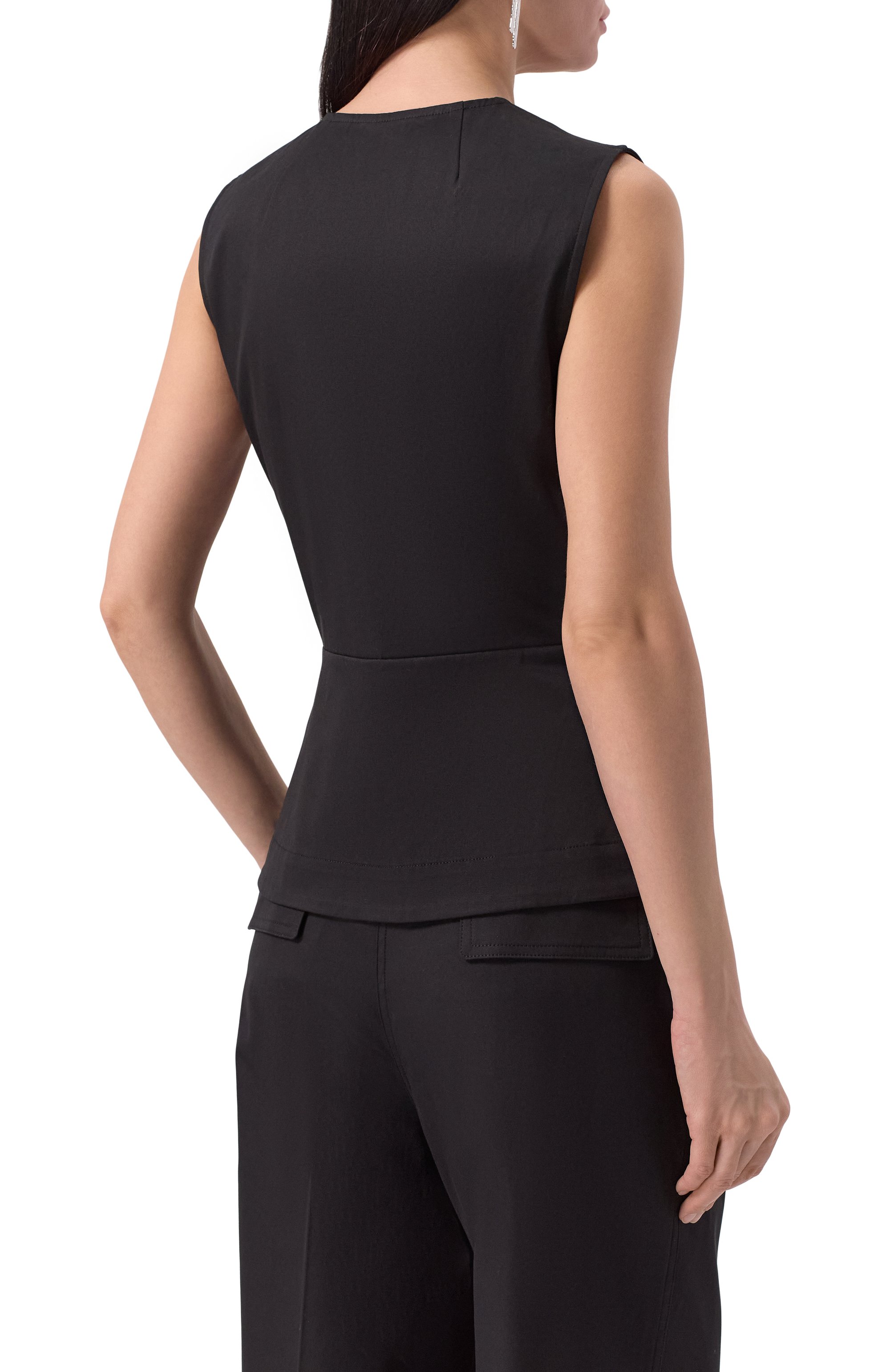 Хлопковый жилет THEORY, арт. P0204515, фото 4