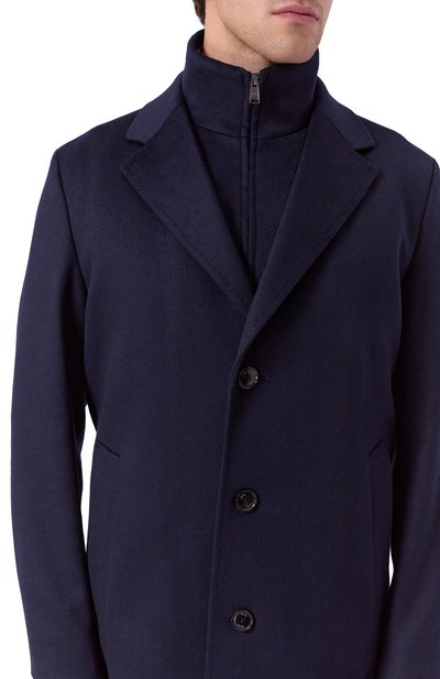 Пальто из шерсти и кашемира BOSS, арт. 50551085, фото 5
