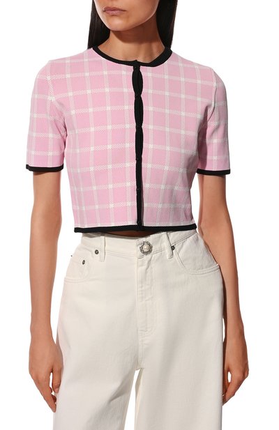 Кардиган из вискозы MIU MIU, арт. MMF412-1YQ1-F0028, фото 3