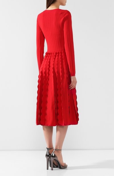 Платье из вискозы VALENTINO, арт. SB3KD01V4TY, фото 4