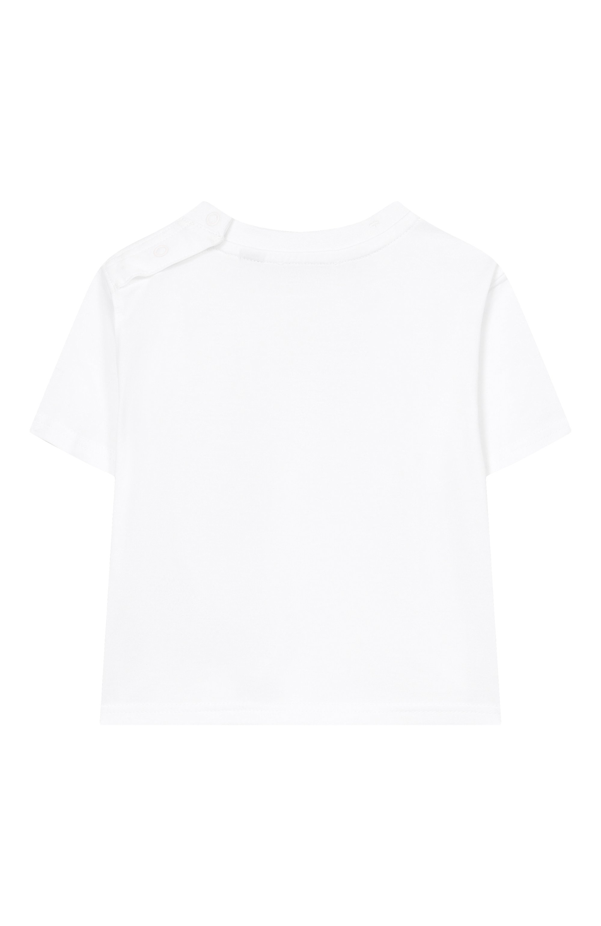 Хлопковая футболка BURBERRY, арт. 8121196, фото 2