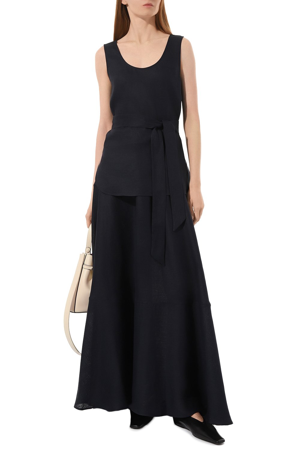 Льняная юбка KITON, арт. D55209H05953, фото 2