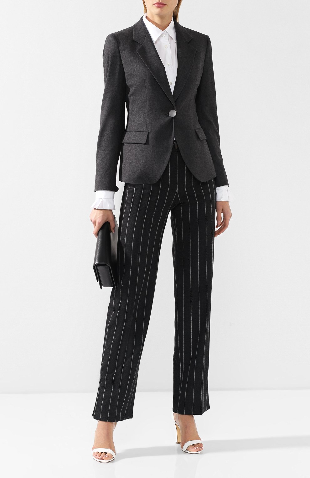 Однотонный жакет из кашемира GIORGIO ARMANI, арт. 8WHGG010/T0029, фото 2
