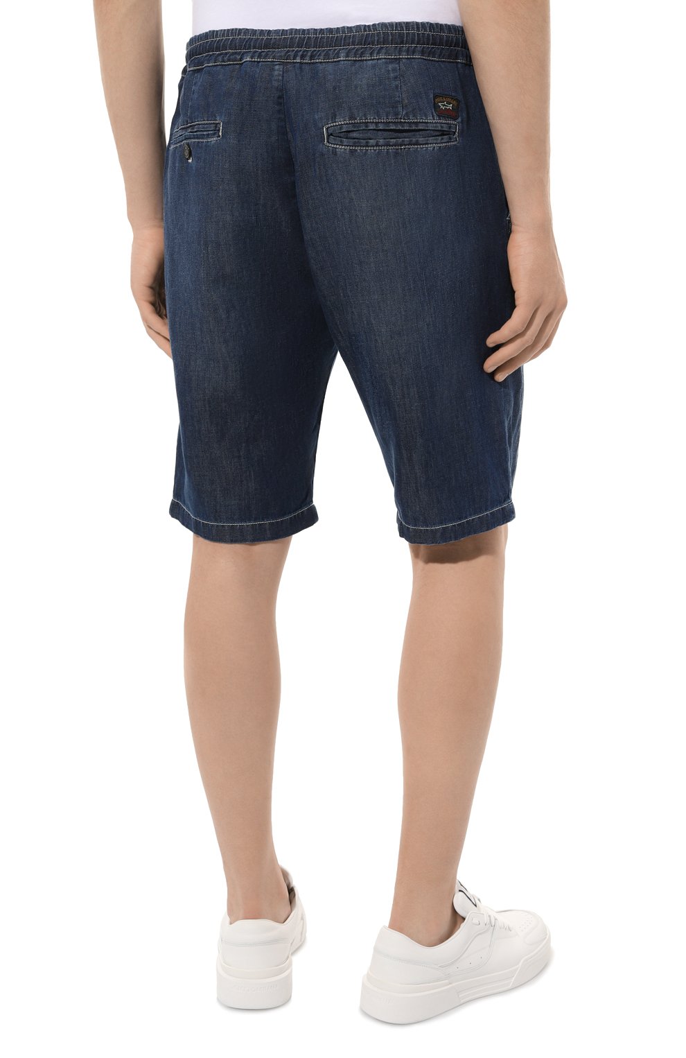 Шорты из хлопка и льна PAUL&SHARK, арт. 23414127, фото 4