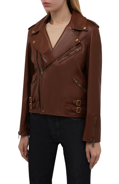 Кожаная куртка GUCCI, арт. 659239/XN336, фото 3