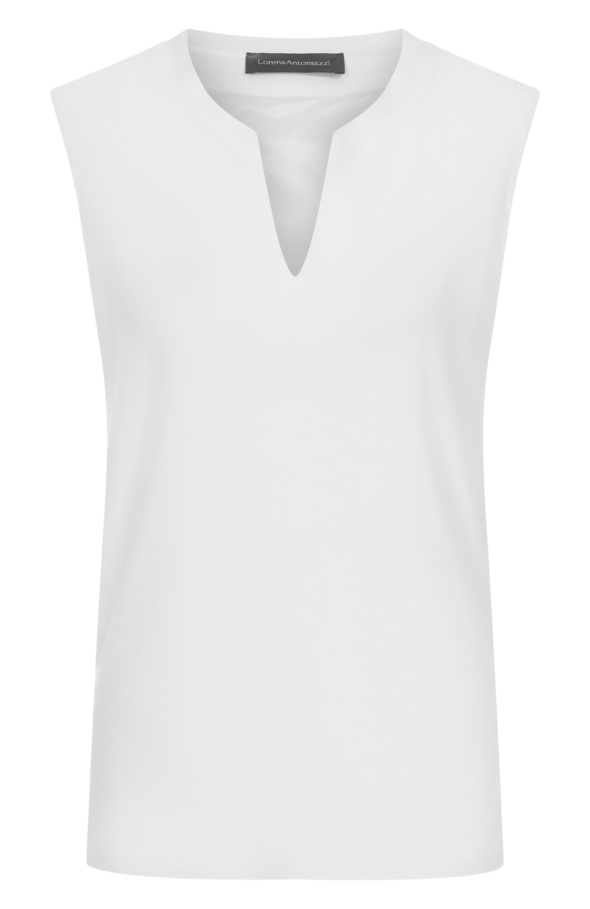 Топ изо льна и вискозы LORENA ANTONIAZZI, арт. E2534TS61A/3347, фото 1