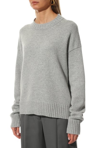 Свитер из кашемира и хлопка JIL SANDER, арт. JSCU752018-WUY11048, фото 3