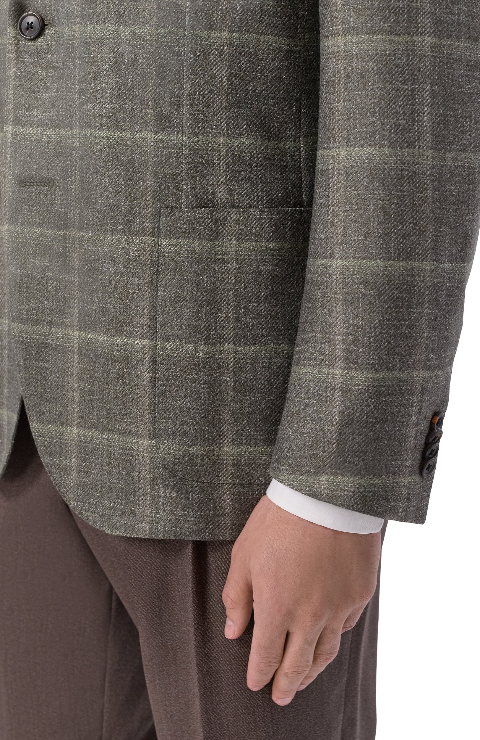 Пиджак из шерсти и шелка CORNELIANI, арт. 28X240/2A16253, фото 5
