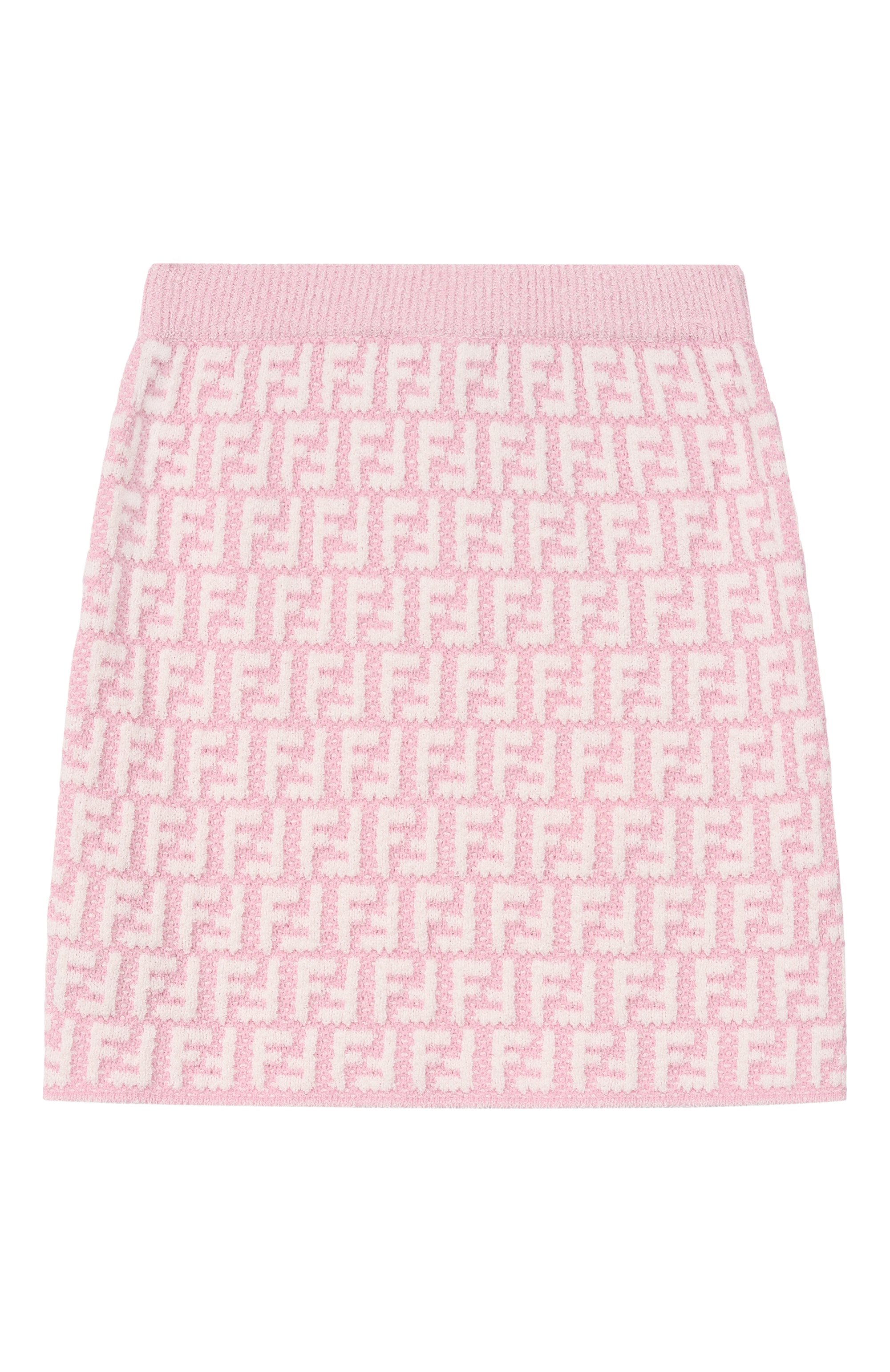 Юбка из хлопка и вискозы FENDI, арт. JFG240/AVW7_001, фото 2