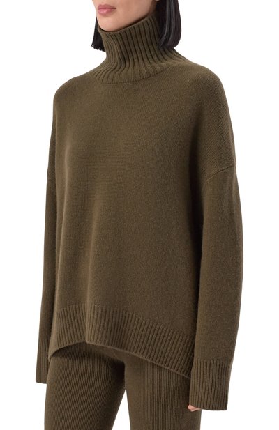 Кашемировый свитер ADDICTED хаки цвета по цене 77800 руб., арт. MK840-1, фото 3 Кашемировый свитер ADDICTED, арт. MK840-1, фото 3