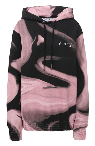 Женский хлопковое худи OFF-WHITE, арт. 0WBB035R21JER001
