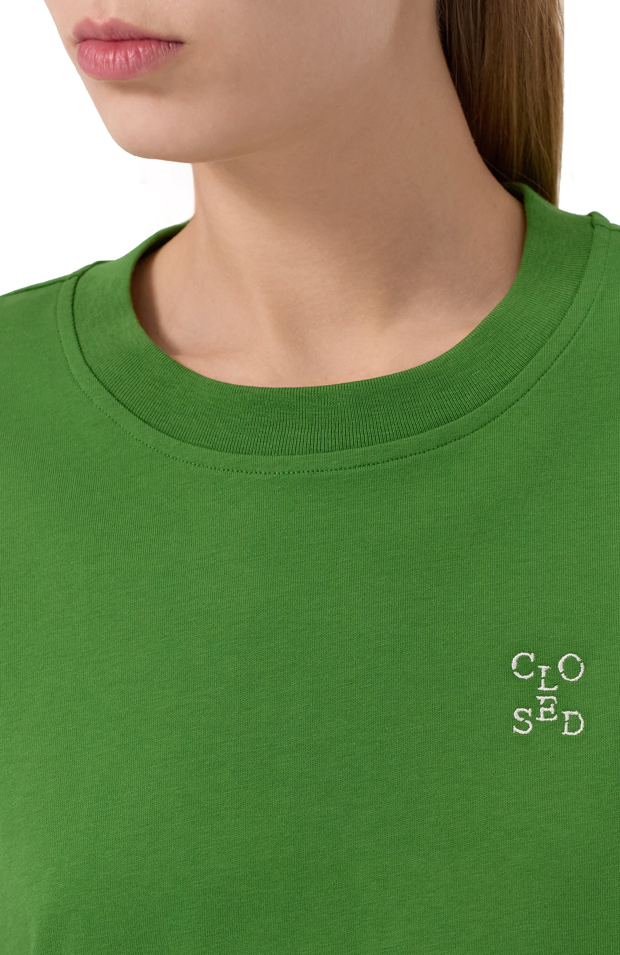 Хлопковая футболка CLOSED, арт. C95446-44H-EM, фото 5