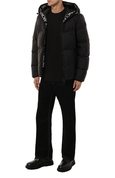 Хлопковая футболка MONCLER, арт. 8C000-29-89AKK, фото 2