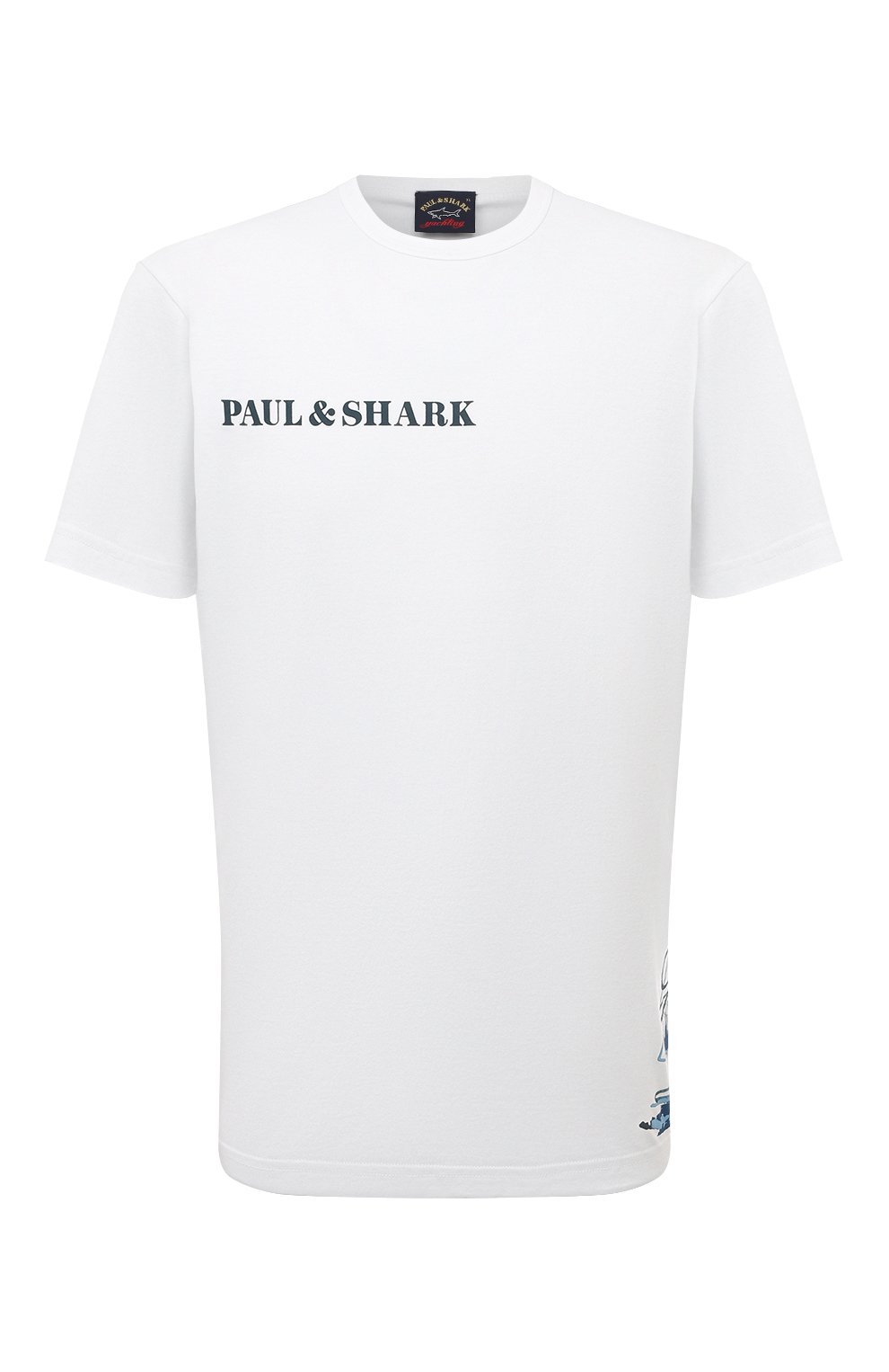 Хлопковая футболка PAUL&SHARK, арт. 23411027, фото 1