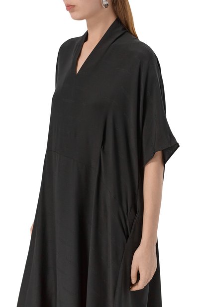 Шелковое платье BALENCIAGA, арт. 725717/TSN09, фото 4