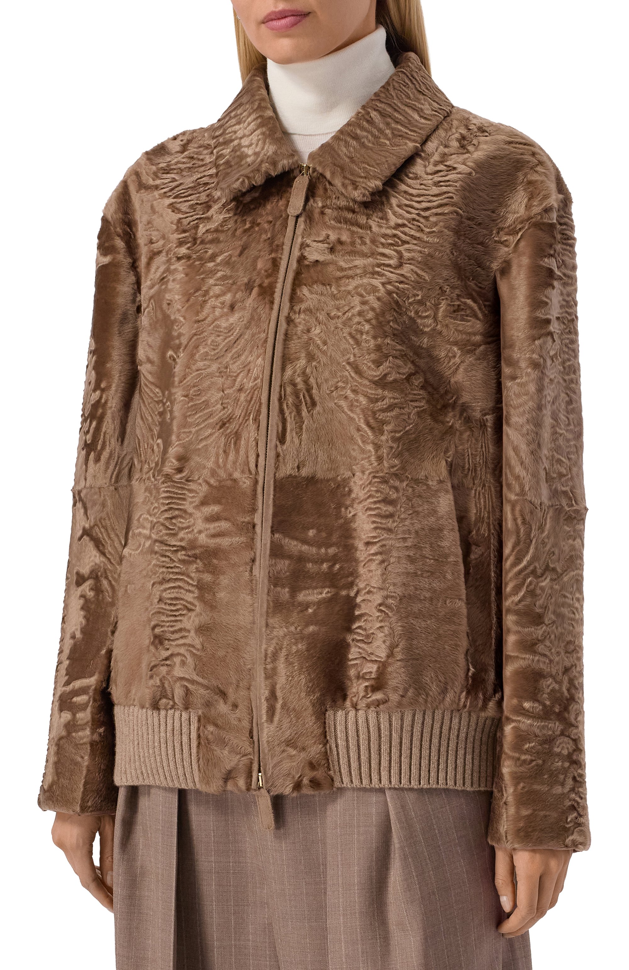 Бомбер из свакары MVST, арт. M020/SWAKARA NUT, фото 3